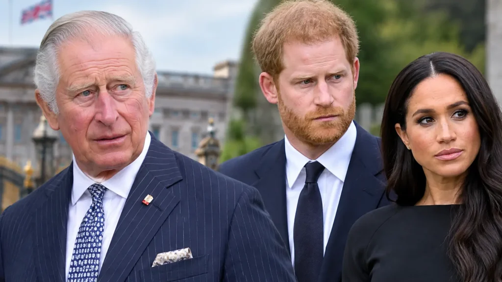 King Charles Harry Meghan latest update image