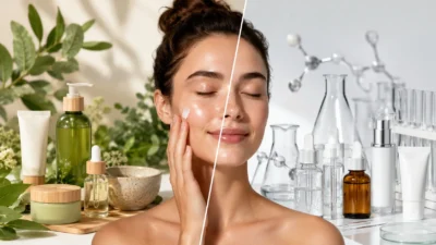 Clean beauty vs active ingredients skincare products for an effective skincare routine