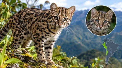 Leopardus tilcayo tiger cat species