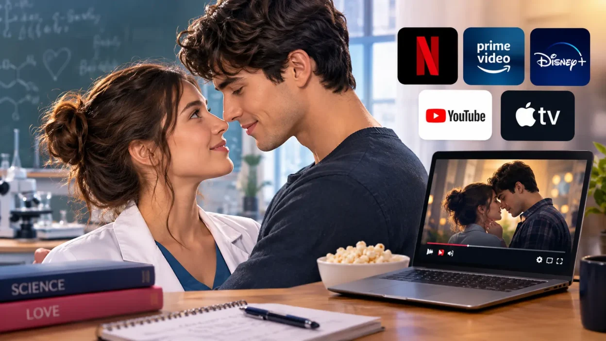 Where to Watch The Love Hypothesis Online featuring Lili Reinhart and Tom Bateman
