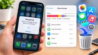 How to Clear Storage on iPhone to Fix Storage Full Error